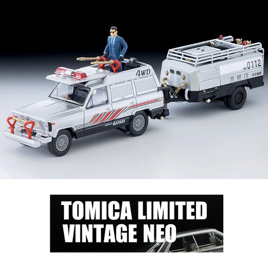 PREORDER TOMYTEC TLVN 1/64 LV-N Movie Stars 04 Seibu Keisatsu Safari 4WD with Daimon Keisuke Figure (Approx. Release Date : SEP 2026 subject to manufacturer's final decision)