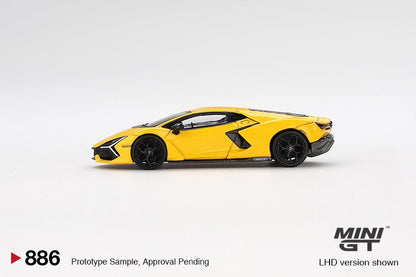 MINI GT 1/64 Lamborghini Revuelto Giallo MGT00886-L