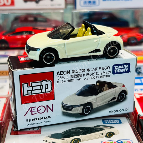 Tomica AEON Vol.36 Honda S660 Komorebi Edition (Exhibited at the 45th Tokyo Motor Show 2017) 4904810960331