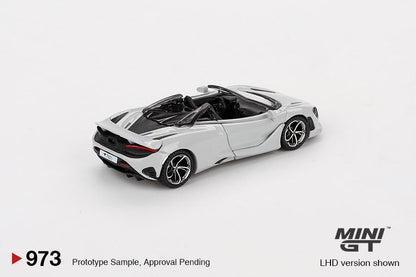 MINI GT 1/64 McLaren 750S Spider Cirrus Grey MGT00973-L