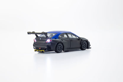 KYOSHO 1/64 SUBARU WRX STI NBR 2023 TEST CAR with LED and MOTN LED BASE SYSTEM