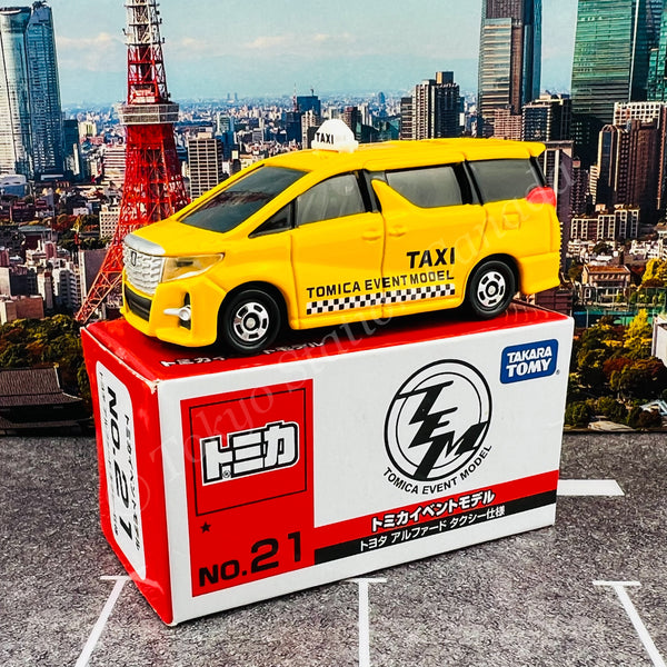 TOMICA EVENT MODEL NO.21 Toyota Alphard Taxi Specification