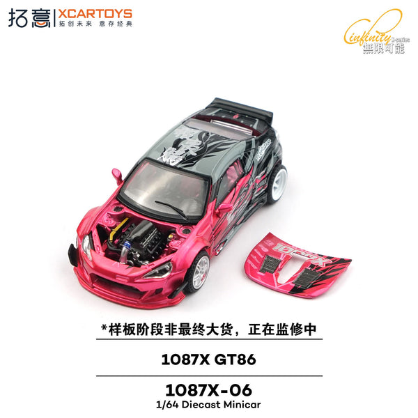 PREORDER XCARTOYS 1/64 1087X GT86 1087X-06 (Approx. Release Date : Q1 2026 subject to the manufacturer's final decision)