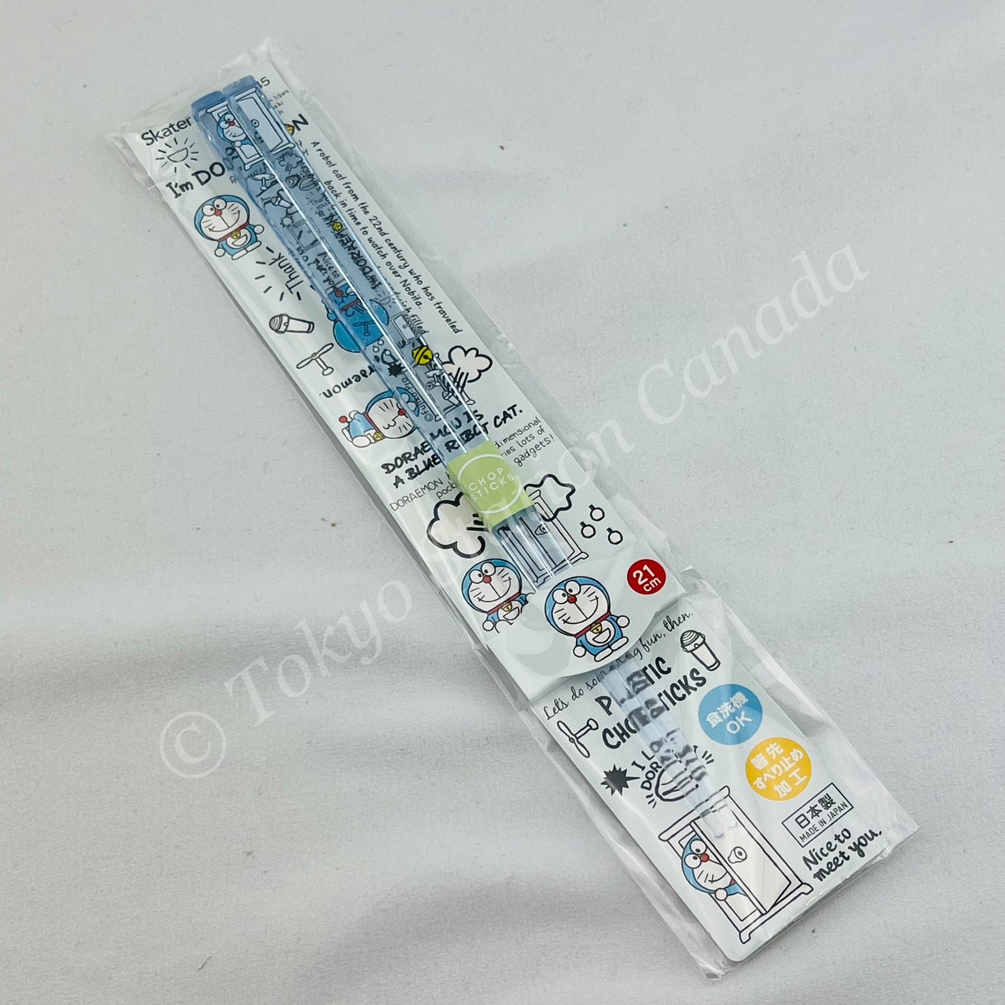 SKATER "I'm DORAEMON" Plastic Chopsticks