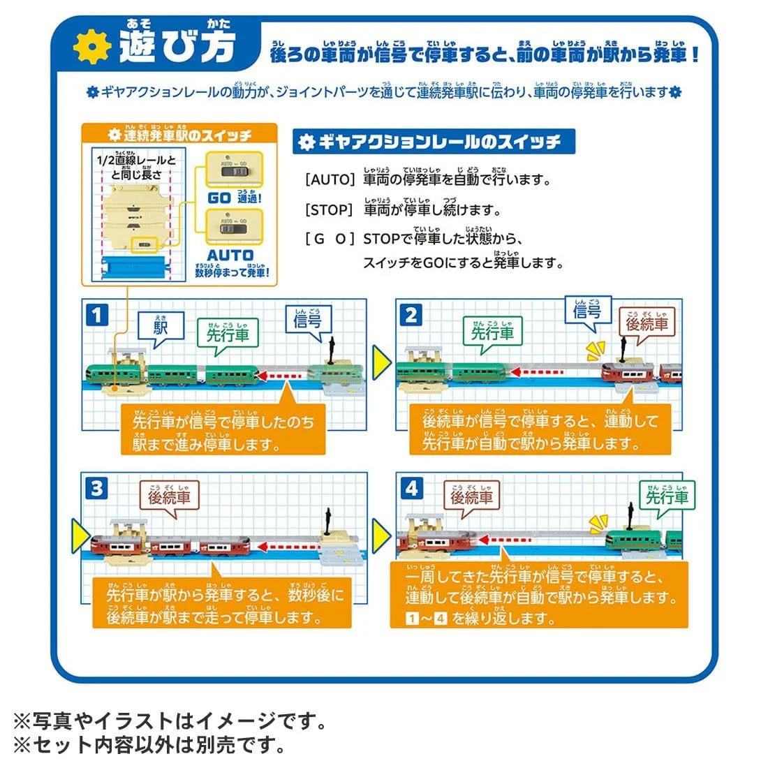 TAKARA TOMY J-23 Action Town Continuous Departure Station 4904810099758