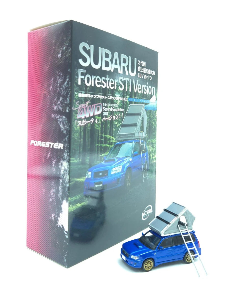 MODELMODEL 1/64 Subaru Forester STI Version Special Edition Blue MM64-SG9-Special Edition
