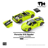 PREORDER Trends Hobby 1/64 Porsche 918 Spyder - Acid Yellow 241086(A) (Approx. Release Date: Q3 2026 and subject to the manufacturer's final decision)