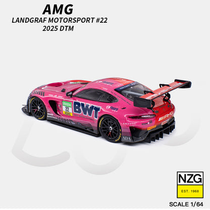 PREODER KILO 1/64 AMG GT3 EVO 2025 DTM LANDGRAF MOTORSPORT #22 114600011 (Approx. Release Date: Q4 2026 and subject to the manufacturer's final decision)