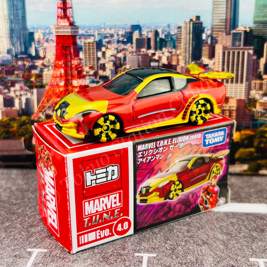 TOMICA MARVEL T.U.N.E. Evo 4.0 ELIXION zeeta Iron Man