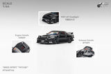 PREORDER Micro Turbo 1/64 Custom 180SX MIYABI - Black MT6407A6 (Approx. Release Date : Q2 2025 subject to manufacturer's final decision)