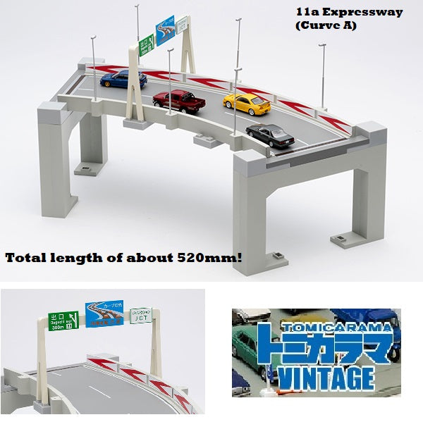 TOMYTEC TOMICARAMA VINTAGE 1/64 Highway Curve Type A (11a)