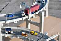 TOMYTEC TOMICARAMA VINTAGE 1/64 Highway Curve Type A (11a)
