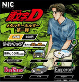 NIC Initial D Metal Key Chain Complete set of 6 Capsule