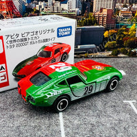 TOMICA APITA PIAGO Original (World Flag Tomica) Toyota 2000GT Portugal Flag 4904810613961