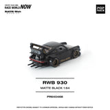 PREORDER POPRACE 1/64 RWB 930 MATTE BLACK "STELLA ARTOIS" PR640468 (Approx. Release Date: Q3 2026 and subject to the manufacturer's final decision)