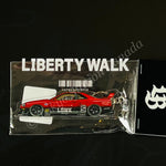 LIBERTY WALK JAPAN Keychain LB WORKS ER34 Red x Black KY88-34