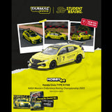 PREORDER TARMAC HOBBY64 1/64 Honda Civic TYPE R FK8 NASA Western Endurance Racing Championship 2022 Model Car + Trading Cards Combo Set T64-TL014-SD07 (Approx. Release Date :  APR 2026 subject to manufacturer's final decision)