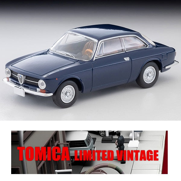 PREORDER TOMYTEC TLV 1/64 Alfa Romeo GT1300 Junior (Navy) LV-154c (Approx. Release Date : JUNE 2026 subject to manufacturer's final decision)
