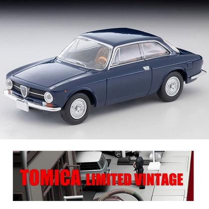 PREORDER TOMYTEC TLV 1/64 Alfa Romeo GT1300 Junior (Navy) LV-154c (Approx. Release Date : JUNE 2026 subject to manufacturer's final decision)