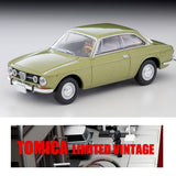 PREORDER TOMYTEC TLV 1/64 Alfa Romeo 1750GTV (Olive Green M) LV-155d (Approx. Release Date : JUNE 2026 subject to manufacturer's final decision)
