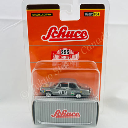 *CHASE CAR* Tarmac Works x Schuco 1/64 BMW 2002 Jagermeister Rally Monte Carlo 1973 T64S-007-JAG