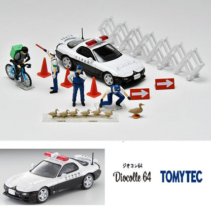 TOMYTEC Diocolle 64 Car Snap 16b Police 2