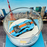 PGM 1/64 LBWK LP700-4 Gulf (Fully Opened with Round Turntable Display)