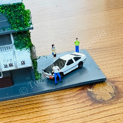 Initial D Miniature Diorama Set