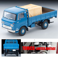 TOMYTEC TLV 1/64 Isuzu Elf High Floor Loading Platform (Blue) 1966 LV-191b