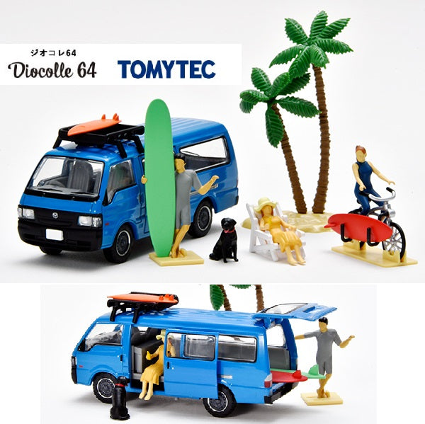 TOMYTEC TLVN 1/64 Diocolle 64 #Car Snap 19b Surfing 2