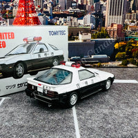 TOMYTEC TLVN 1/64 Mazda Savannah RX7 Patrol Car (Metropolitan Police Department) LV-N214a