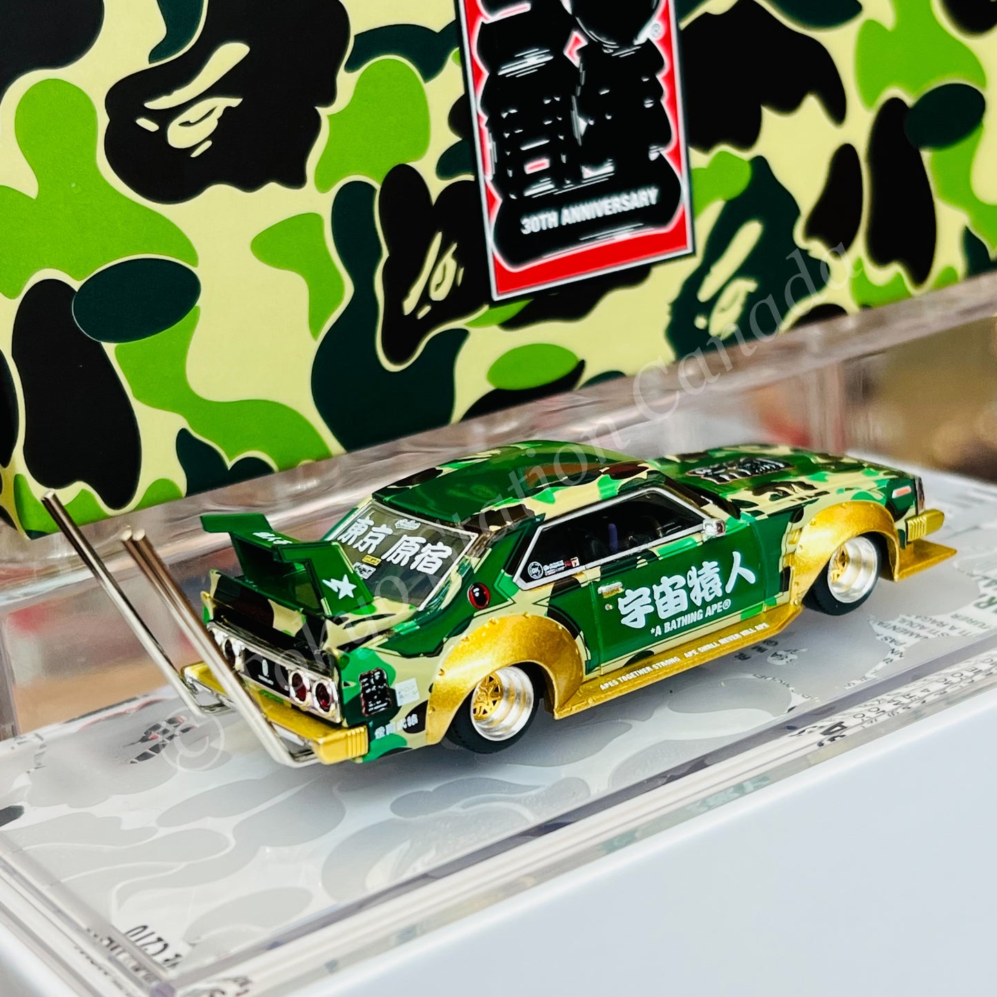POPRACE x BAPE 1/64 Skyline C210 Bosozoku Style Special Edition PR640009