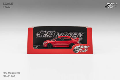 Micro Turbo 1/64 Custom FD2 MUGEN RR - Red MT6411A1