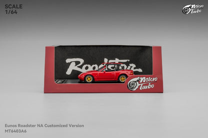 Micro Turbo 1/64 Custom MX5 Surf - Red MT6403A6