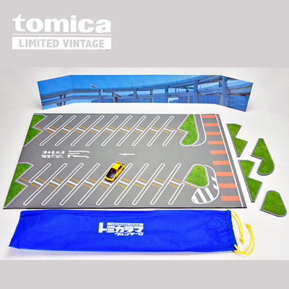 PREORDER TOMYTEC Tomicarama Vintage 15a Daikoku Parking Area Mat D (Included with LV-N Honda Civic Type R) (Approx. Release Date : OCT 2026 subject to manufacturer's final decision)
