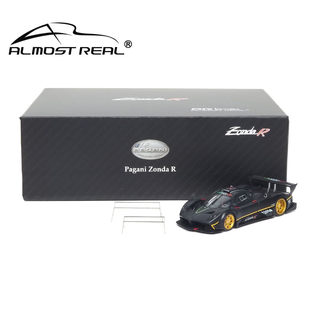 Almost Real 1/64 Pagani Zonda R Matte Carbon Fiber 650630001