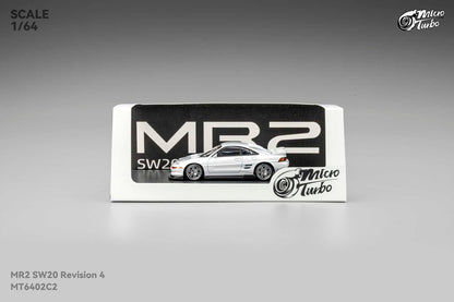Micro Turbo 1/64 Custom MR-2 SW20 Revision 4 Ver.2 - White MT6402C2