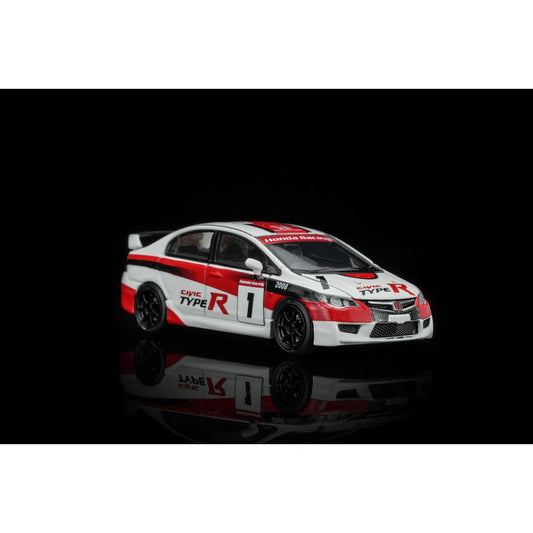 PREORDER MOTORHELIX 1/64 Honda Civic TYPE R (FD2) #1 2012 Japan One Make Race M65421 (Approx. Release Date: Q4 2026 and subject to the manufacturer's final decision)