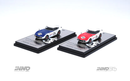 INNO64 1/64 TOYOTA 2000GT #23 & #33 SCCA 1968 Box Set Collection IN64-2000GT-SCCA68-BS