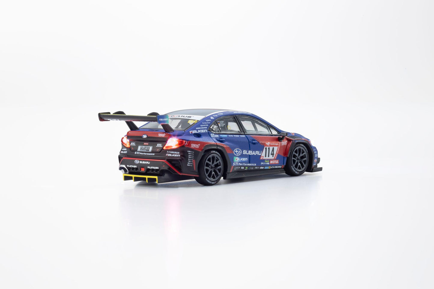 KYOSHO MINICAR BOOK 1/64 SUBARU WRX NBR2023 with LED (Compatible with  MOTN LED BASE SYSTEM) 07129N23E