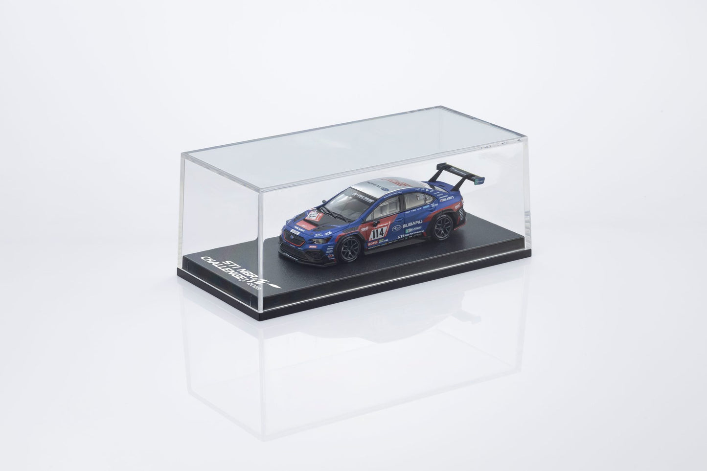 KYOSHO MINICAR BOOK 1/64 SUBARU WRX NBR2023 with LED (Compatible with  MOTN LED BASE SYSTEM) 07129N23E