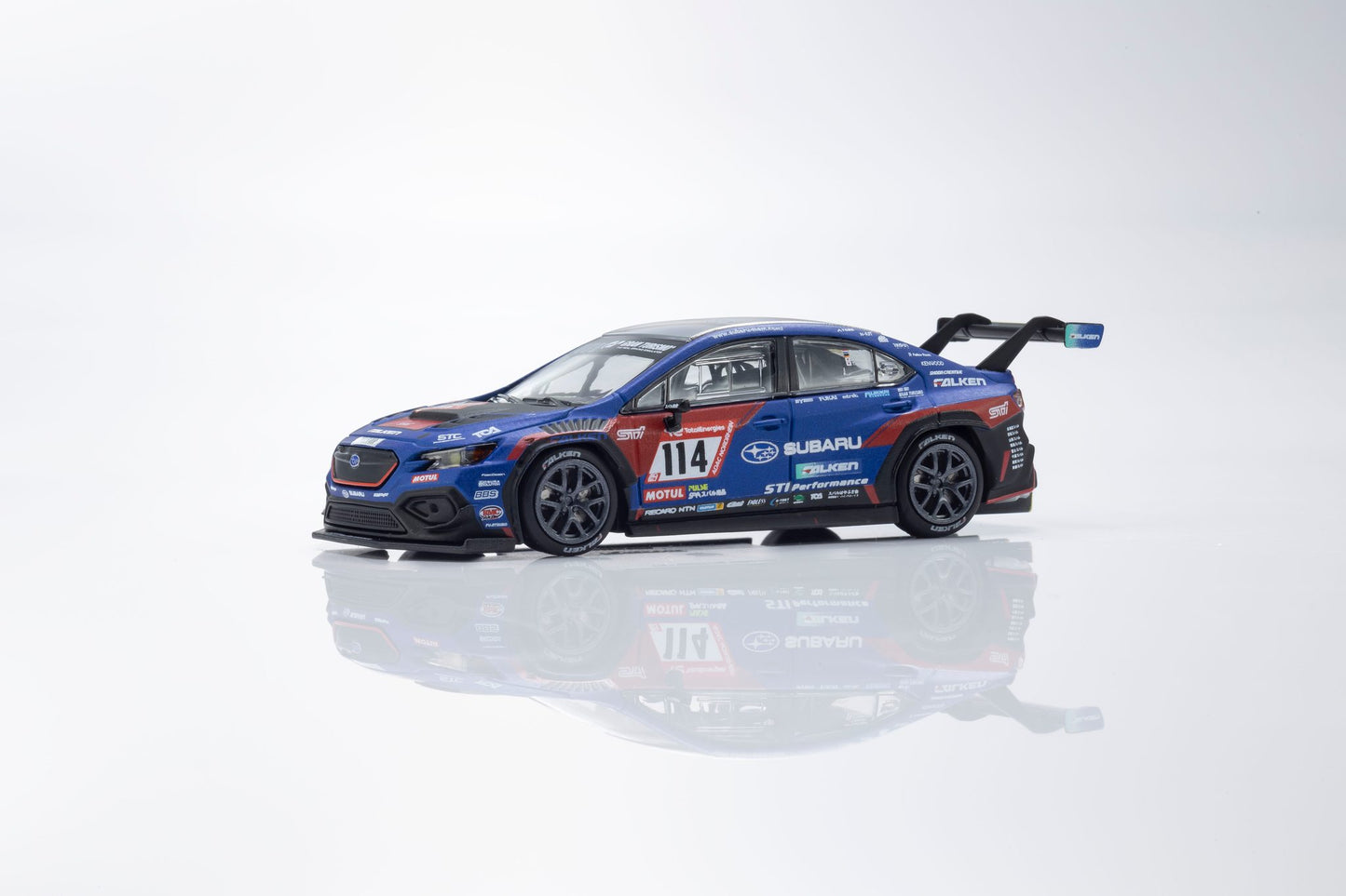 KYOSHO MINICAR BOOK 1/64 SUBARU WRX NBR2023 with LED (Compatible with  MOTN LED BASE SYSTEM) 07129N23E