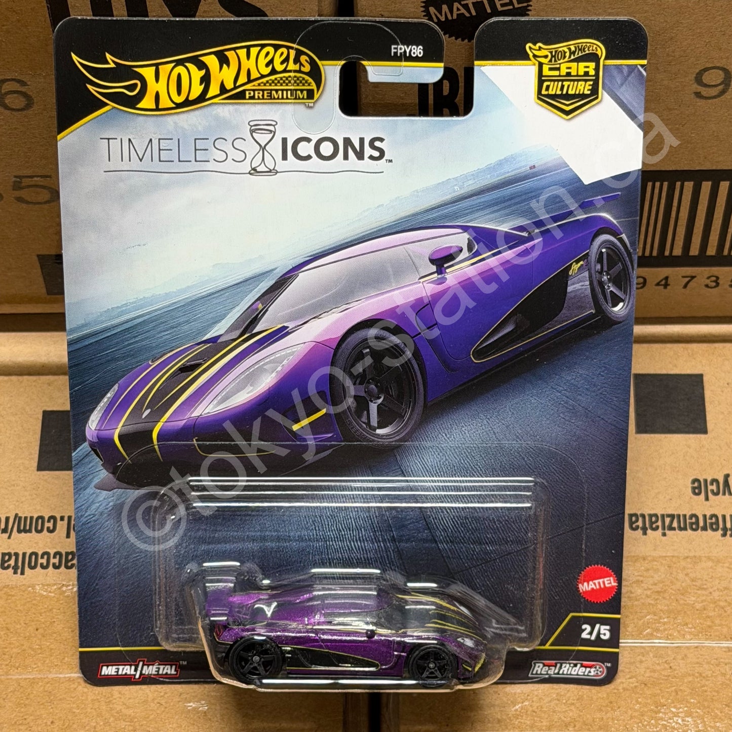 HOTWHEELS PREMIUM TIMELESS ICONS KOENIGSEGG AGERA R JBK93
