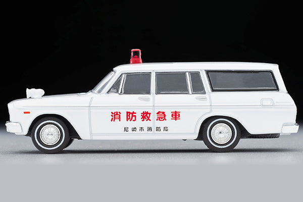 TOMYTEC TLV 1/64 Toyopet Masterline Fire/Ambulance 1966 LV-207a