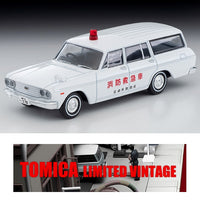 TOMYTEC TLV 1/64 Toyopet Masterline Fire/Ambulance 1966 LV-207a