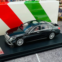 KING MODEL 1/64 S65 AMG W222 - BLACK KM002-01