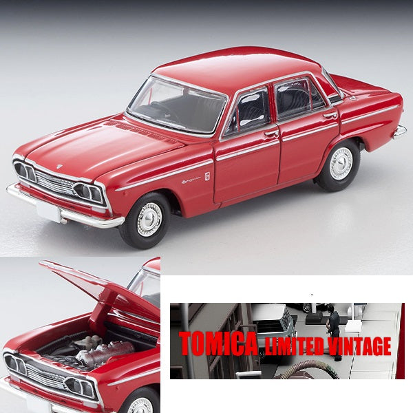 TOMYTEC TLV 1/64 Nissan Prince Skyline 2000GT-B (red) 1967 LV-212b