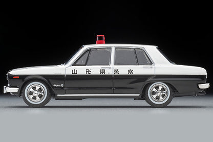 TOMYTEC TLV 1/64 Nissan Skyline 2000GT Patrol Car (Yamagata Prefectural Police) 1971 LV-214a