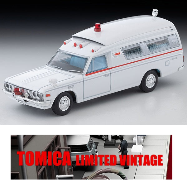 PREORDER TOMYTEC TLV 1/64 Toyota Ambulance FS55V LV-216a (Approx. Release Date : DEC 2025 subject to manufacturer's final decision)