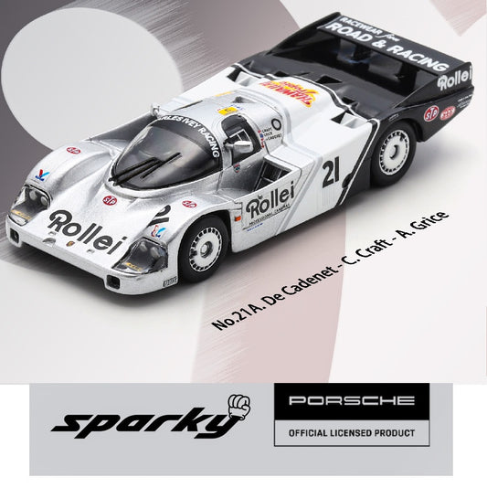 SPARKY 1/64 Porsche 956 No.21 Le Mans 24H 1984 A. De Cadenet - C. Craft - A. Grice Y322